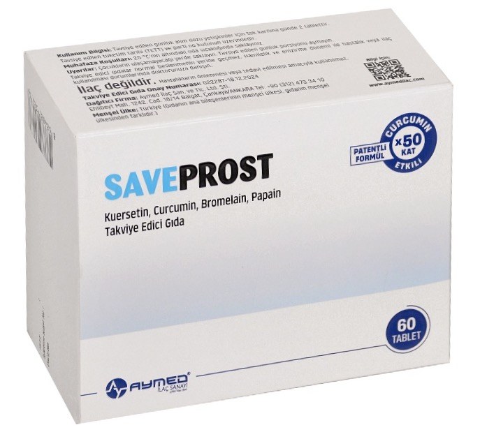 Saveprost takviye edici gıda ambalajı